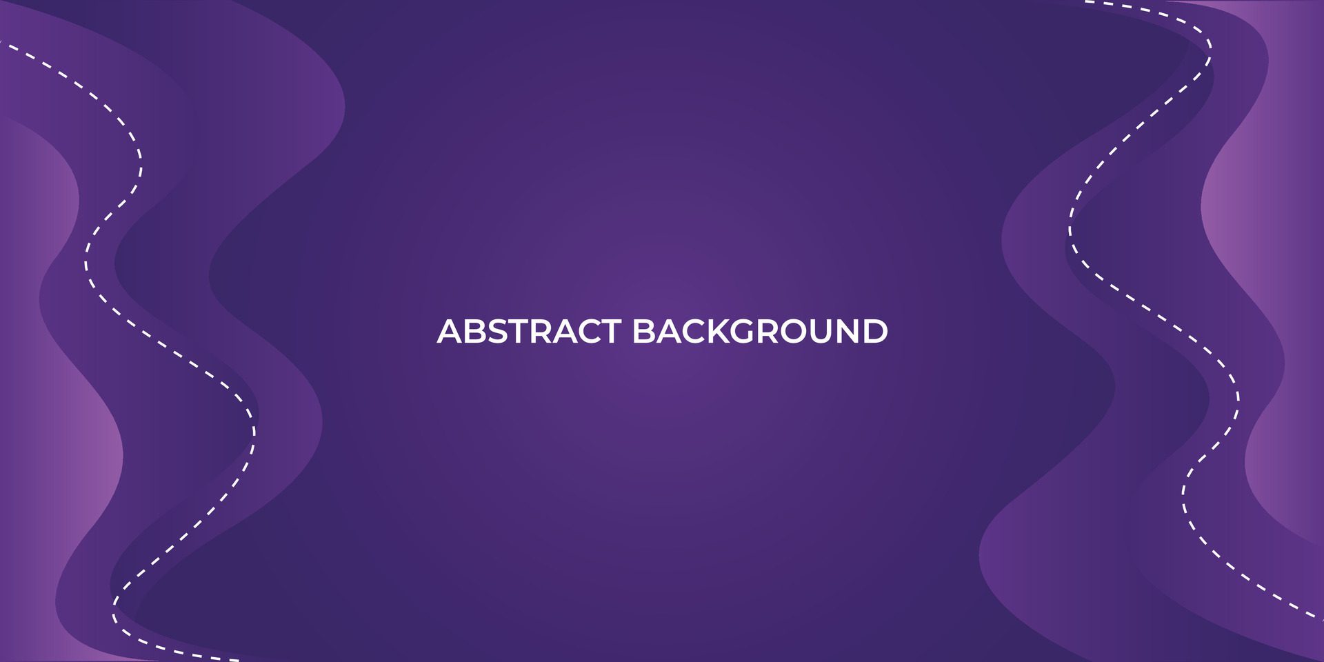 Modern purple abstract background. Minimal Color gradient. Web banner, wallpaper, banner, brochure. Geometric shape background. Free Vector