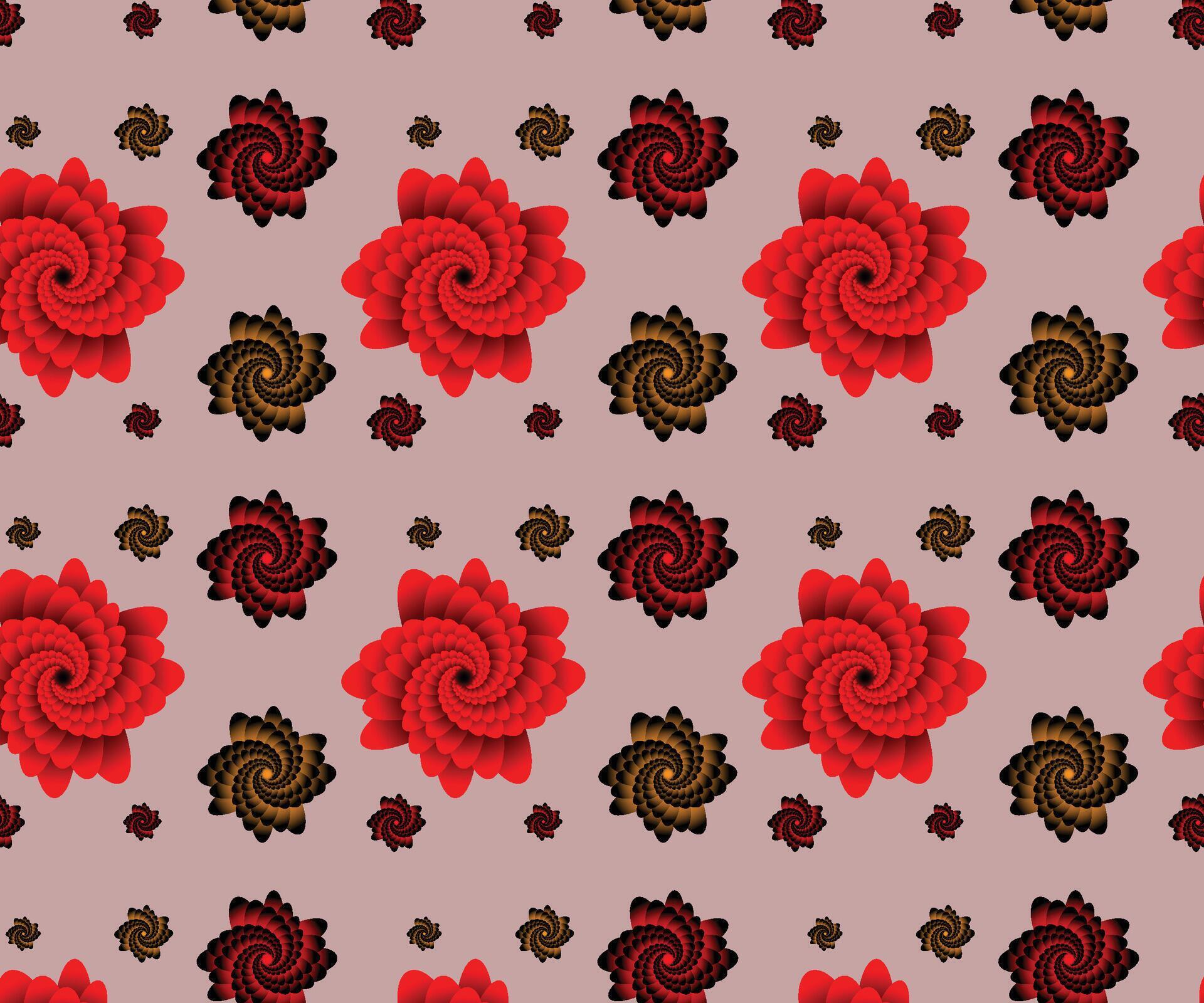 Flower pattern design eps file. Stock Free