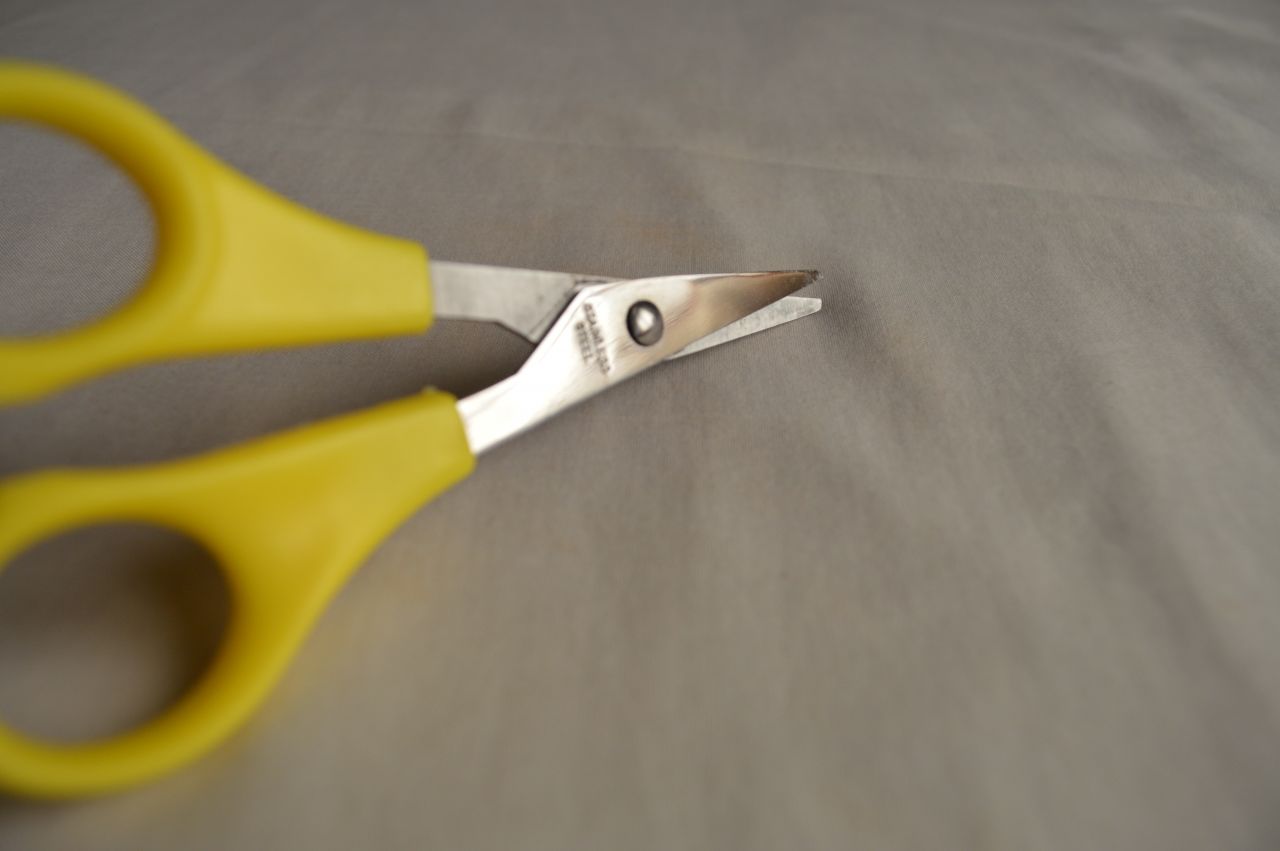 Yellow Scissors 2 Stock Free