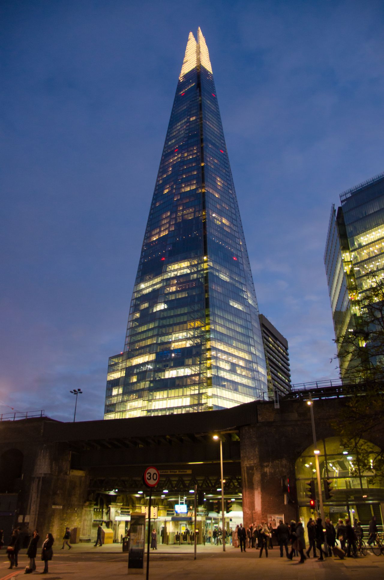 London Needele at London bridge station Stock Free