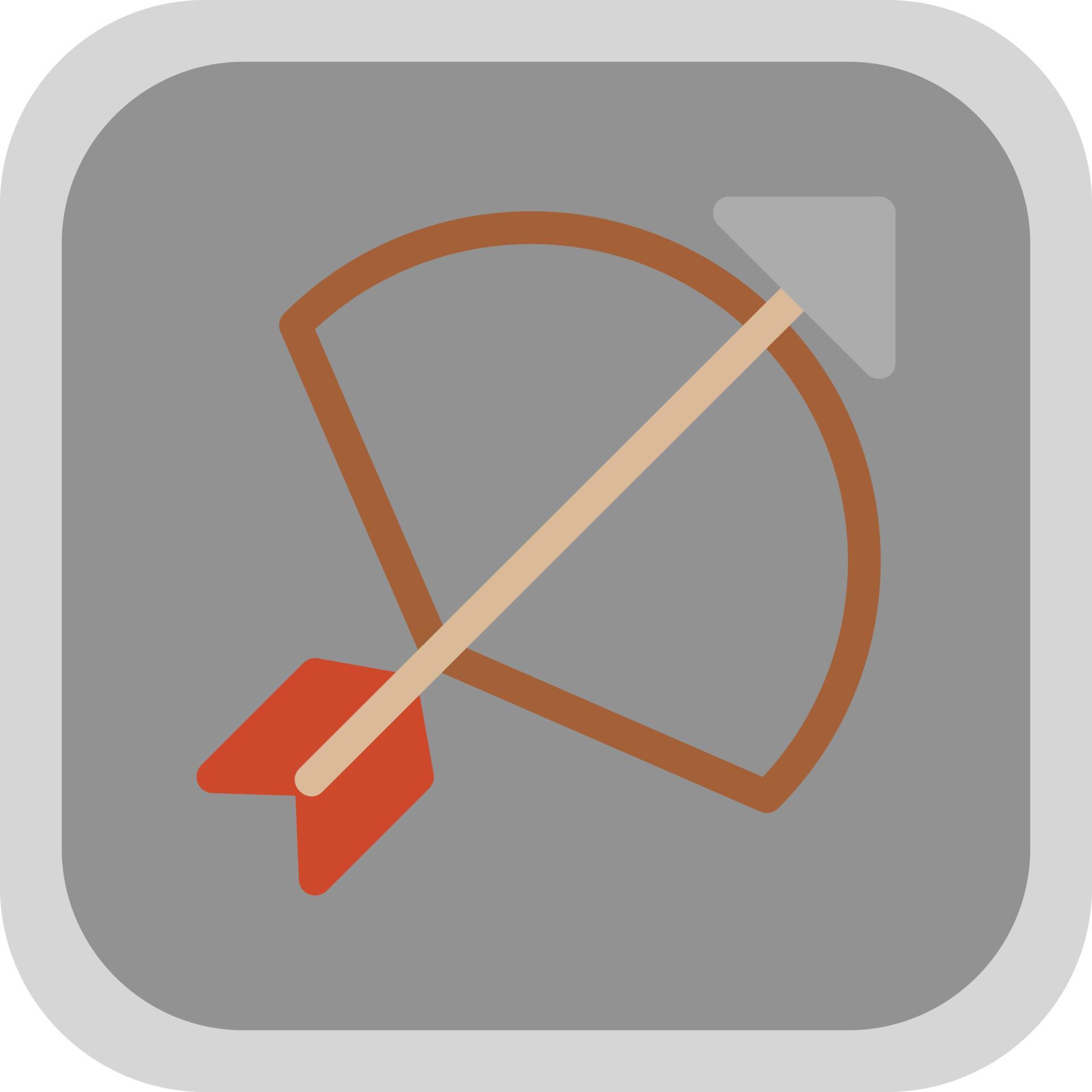 Bow Arrow Vector Icon Design Stock Free