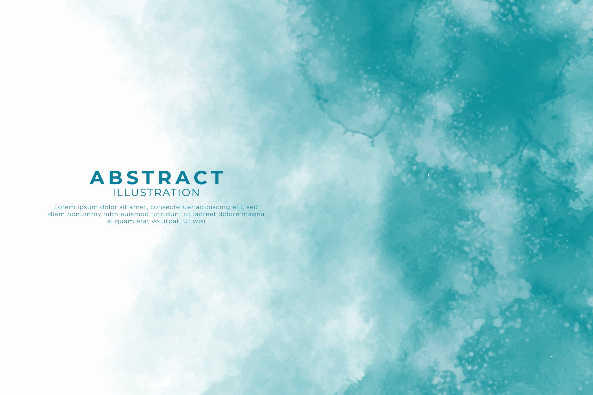 Abstract watercolor textured background. Design for your date, postcard, banner, logo. Free Vector