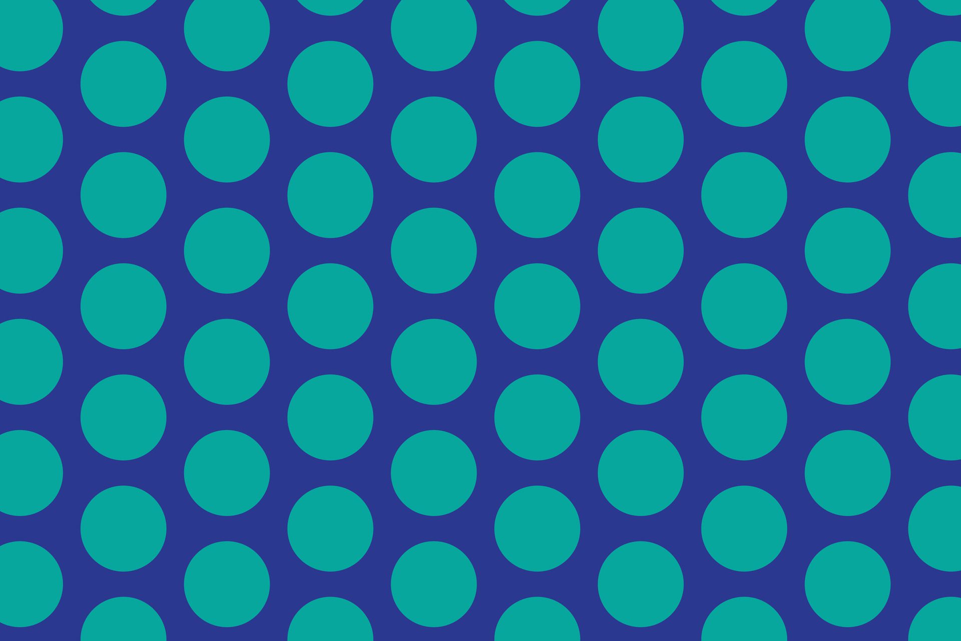 simple abstract seagreen color big polka dot pattern a blue and green pattern with circles on a blue background Free Vector