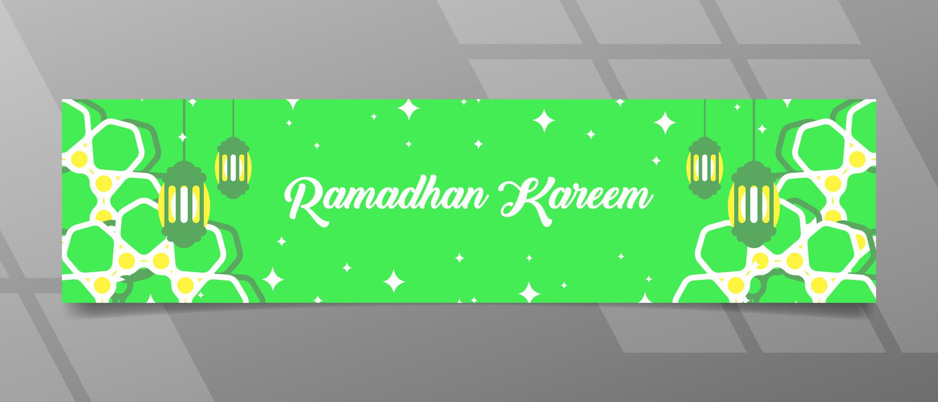 Banner design with atractive style for more promotion Free Vector