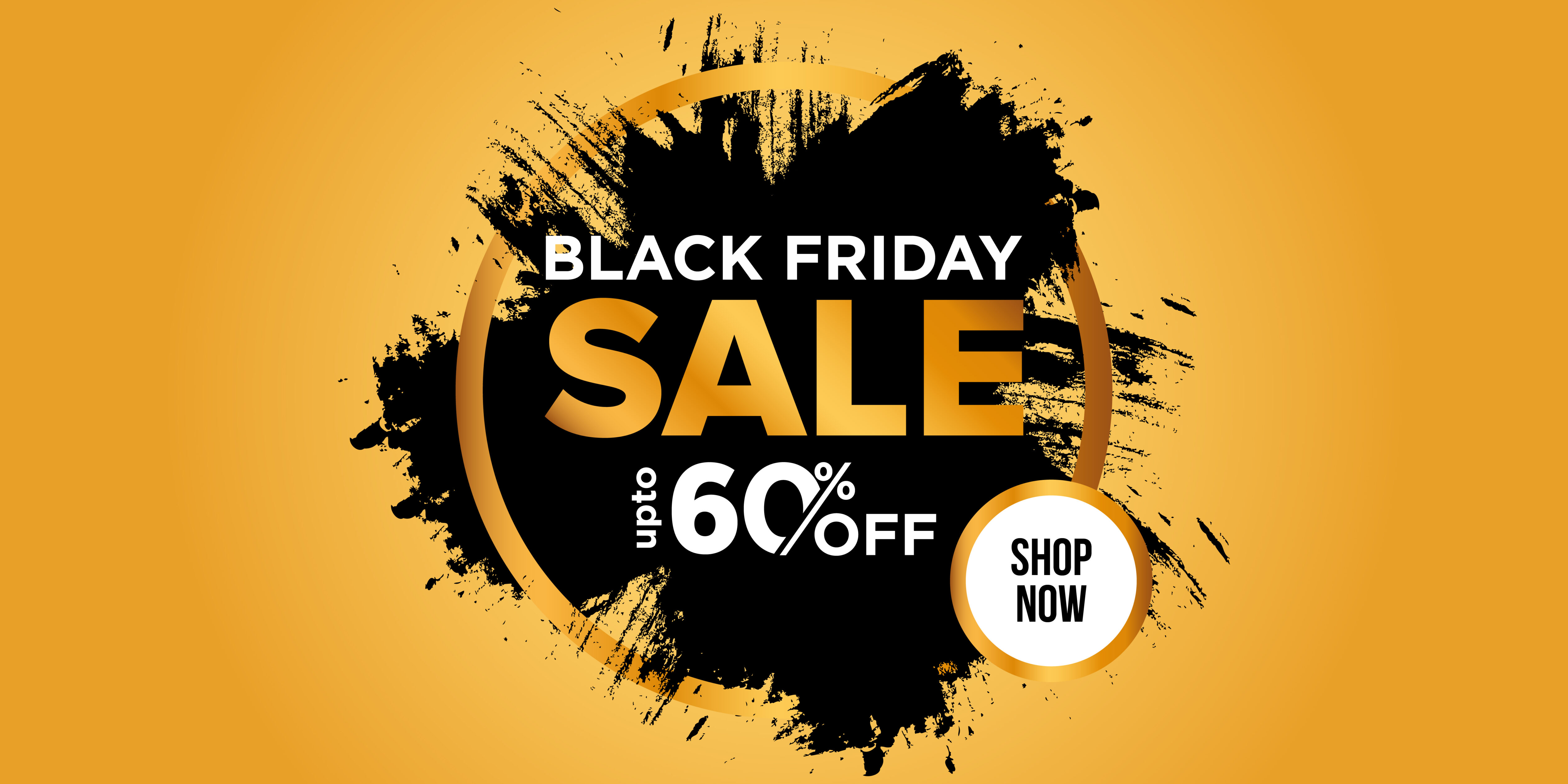 Black Friday Sale Banner Free Vector