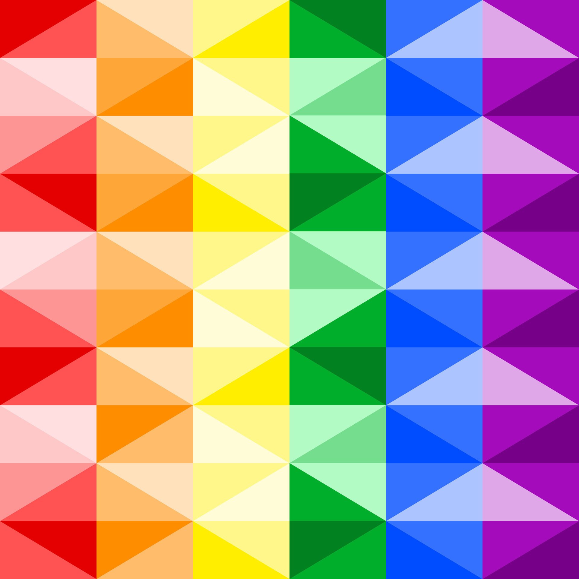 abstract rainbow geometric background, rainbow seamless pattern, pride month theme Free Vector