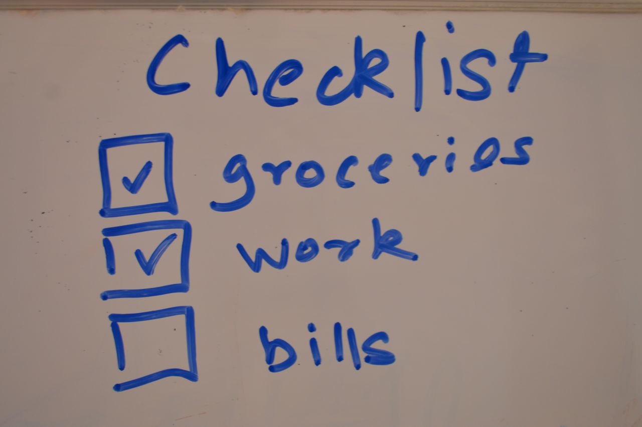 Checklist To Do List Stock Free