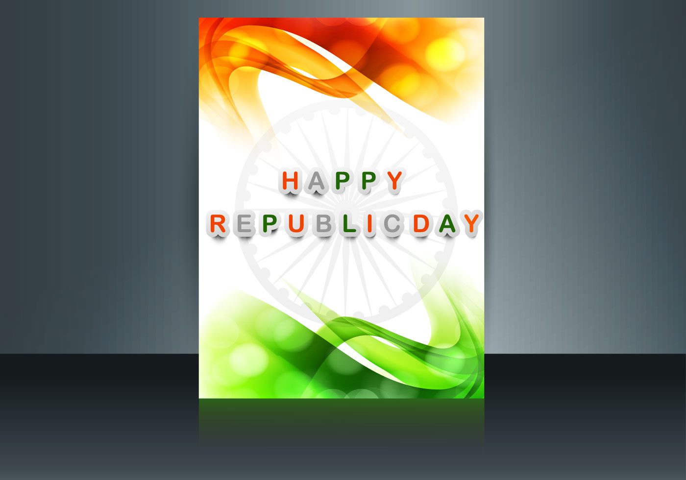 Happy Republic Day Banner Free Vector and Free SVG