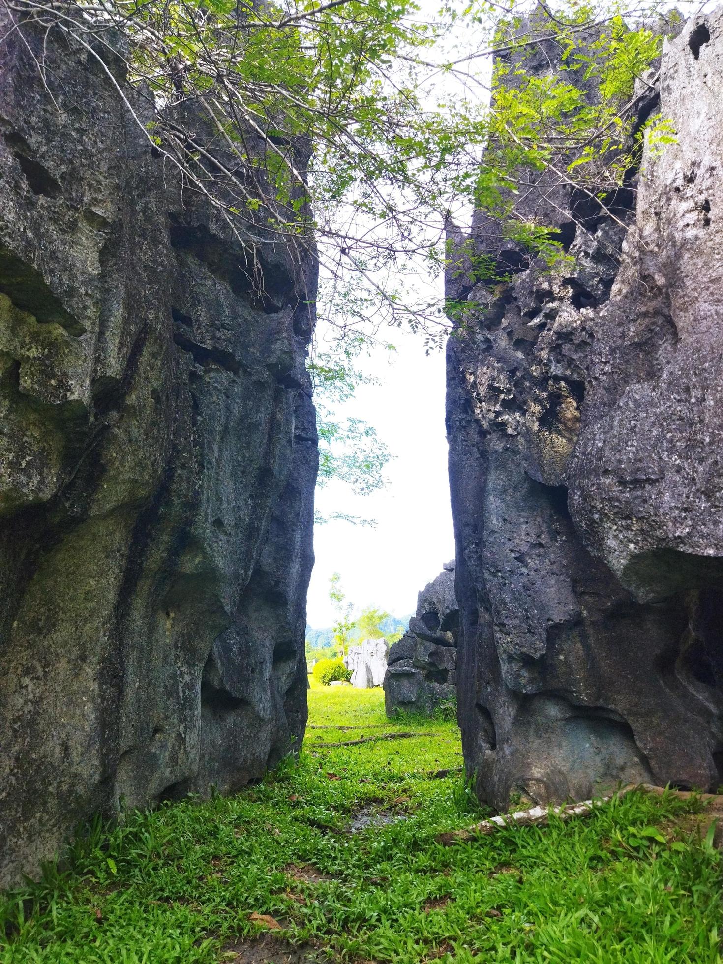 Stone made of nature at isolated environment Stock Free