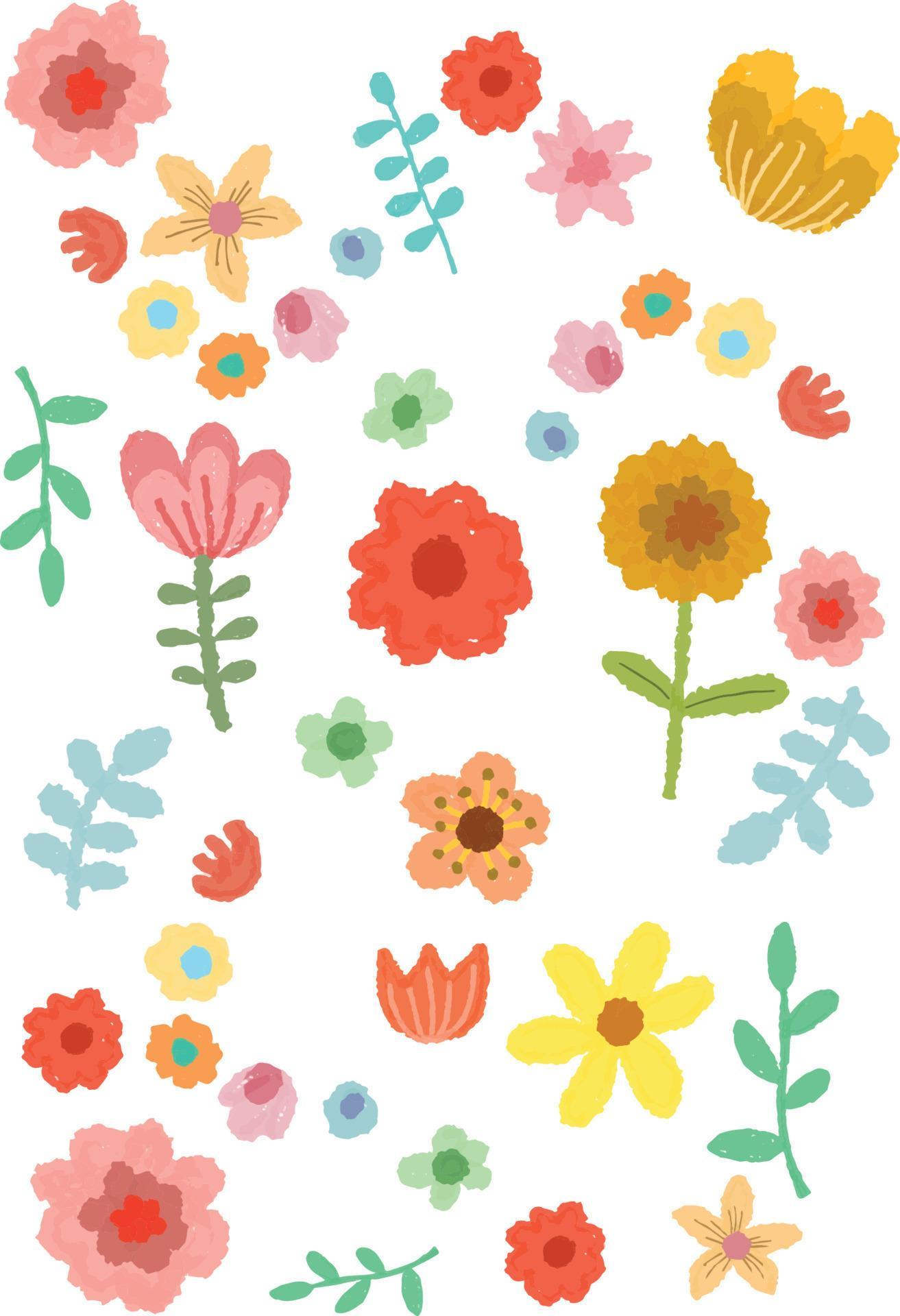 Cute Flower Background Stock Free