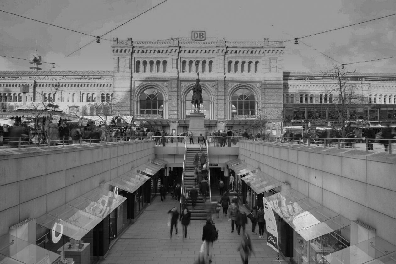 Hannover station Stock Free