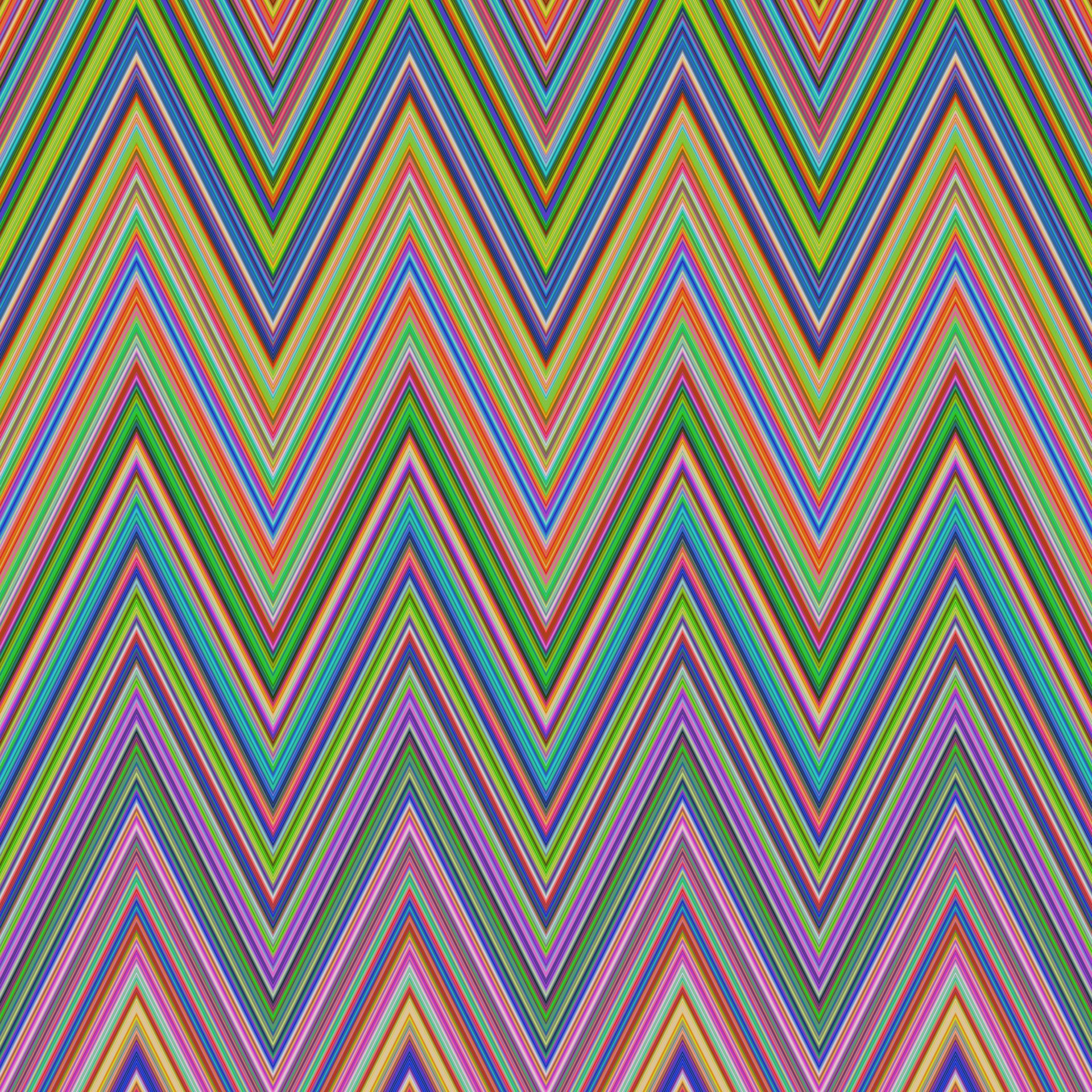 Colored horizontal chevron pattern vector background design Free Vector