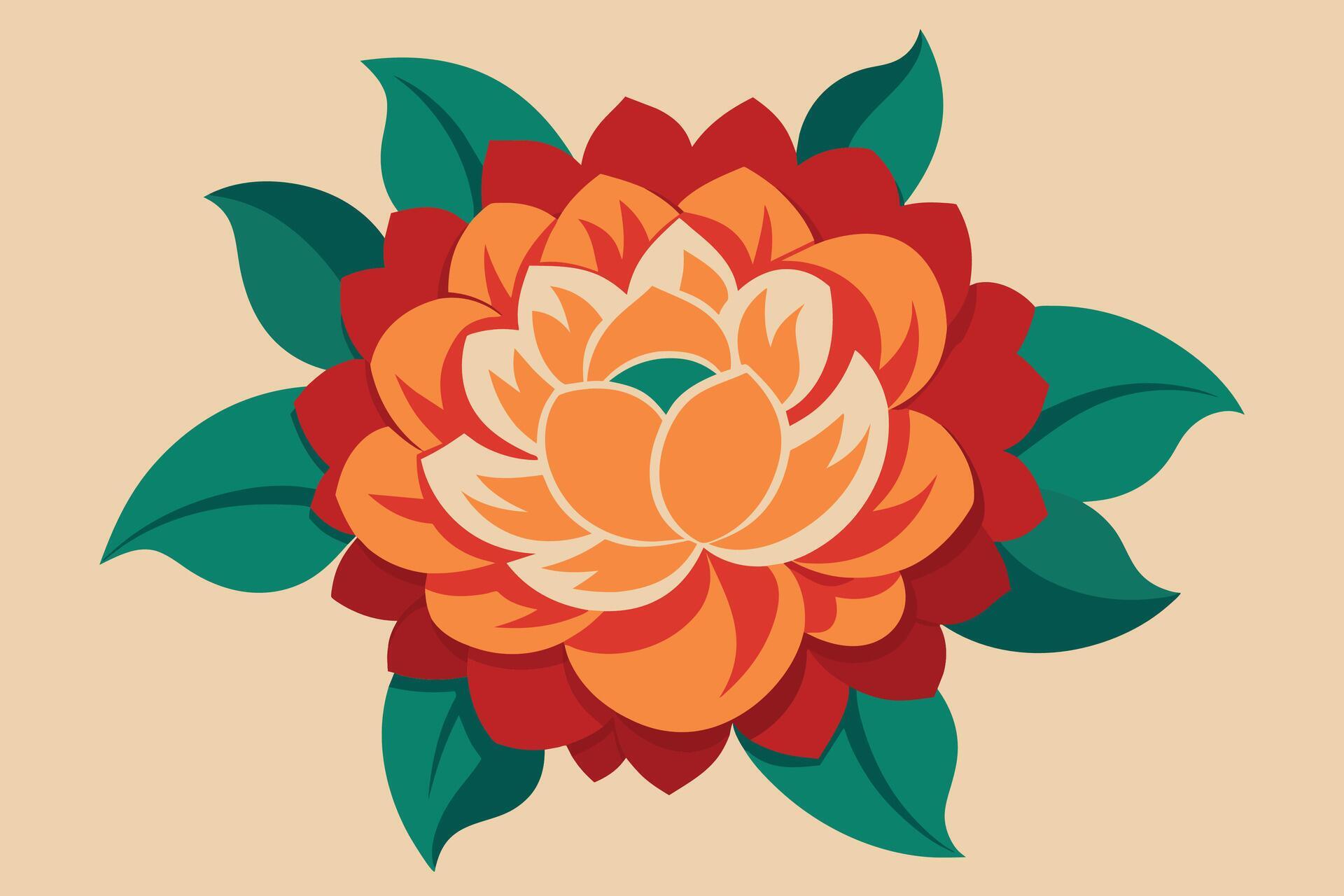 Vintage Detailed Flower Vectors Stock Free