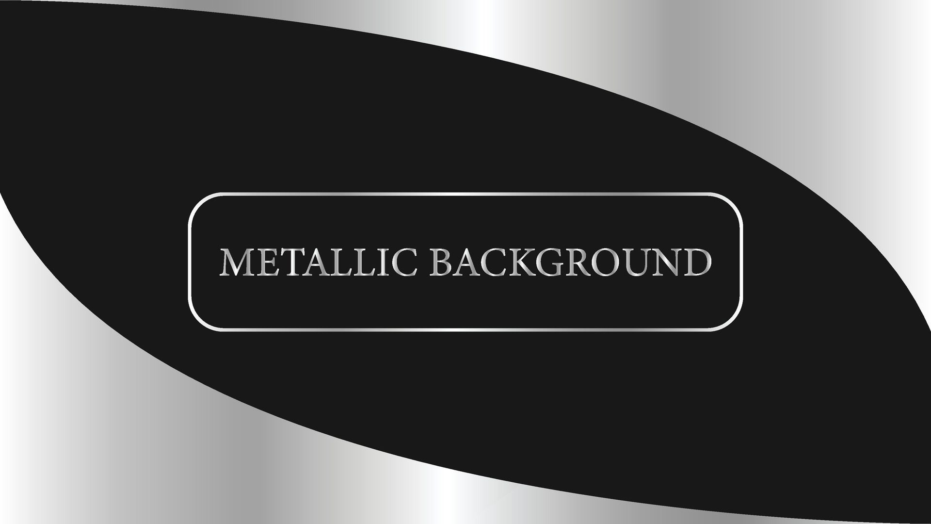 metallic background banner Free Vector