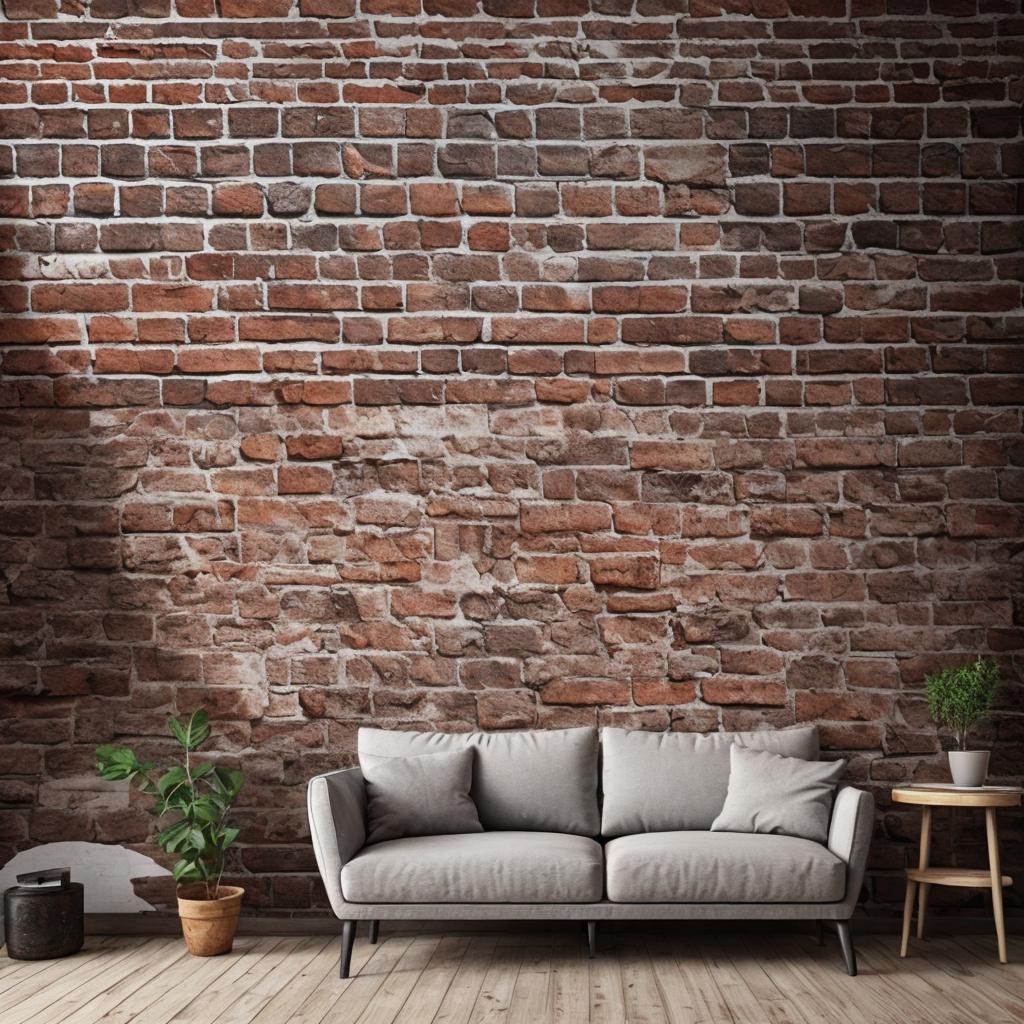 Old medieval brick wall by @ai_generated