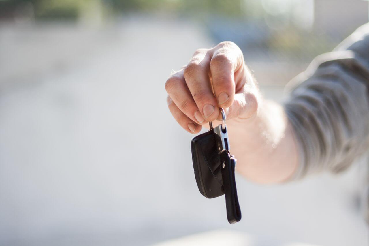 Handing Over Car Keys Stock Free