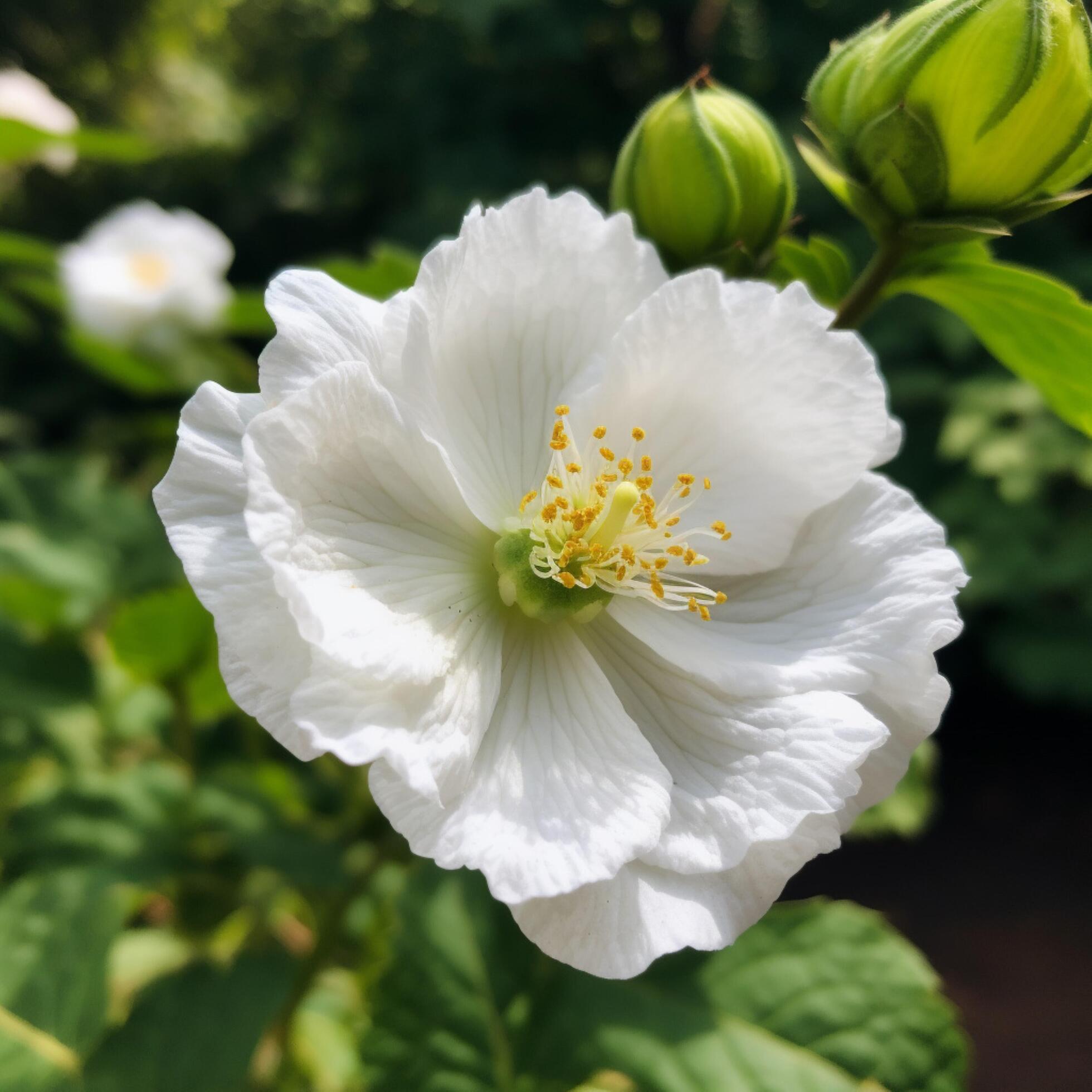 A close up of flower with background Stock Free