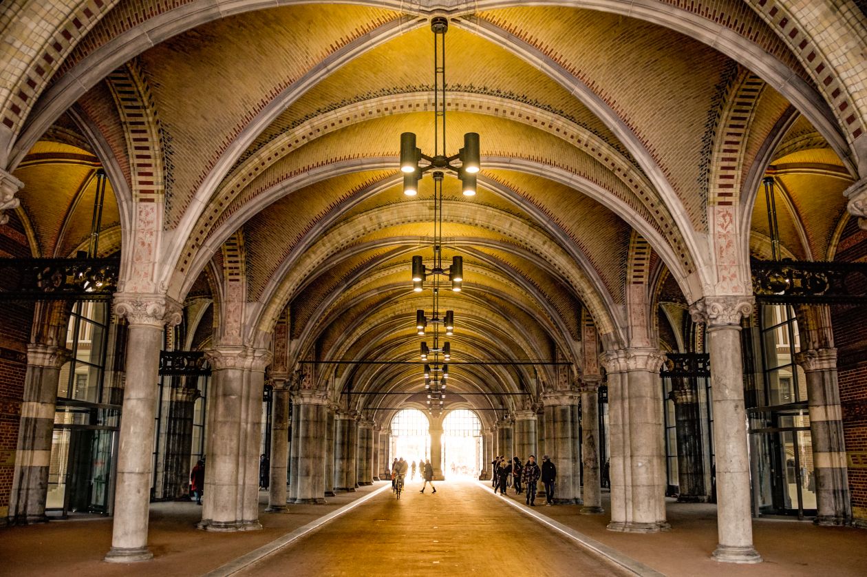 Rijksmuseum underpass Stock Free