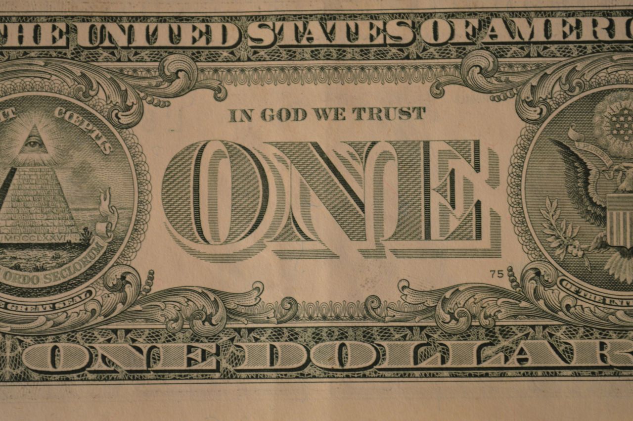 One Dollar Note Stock Free