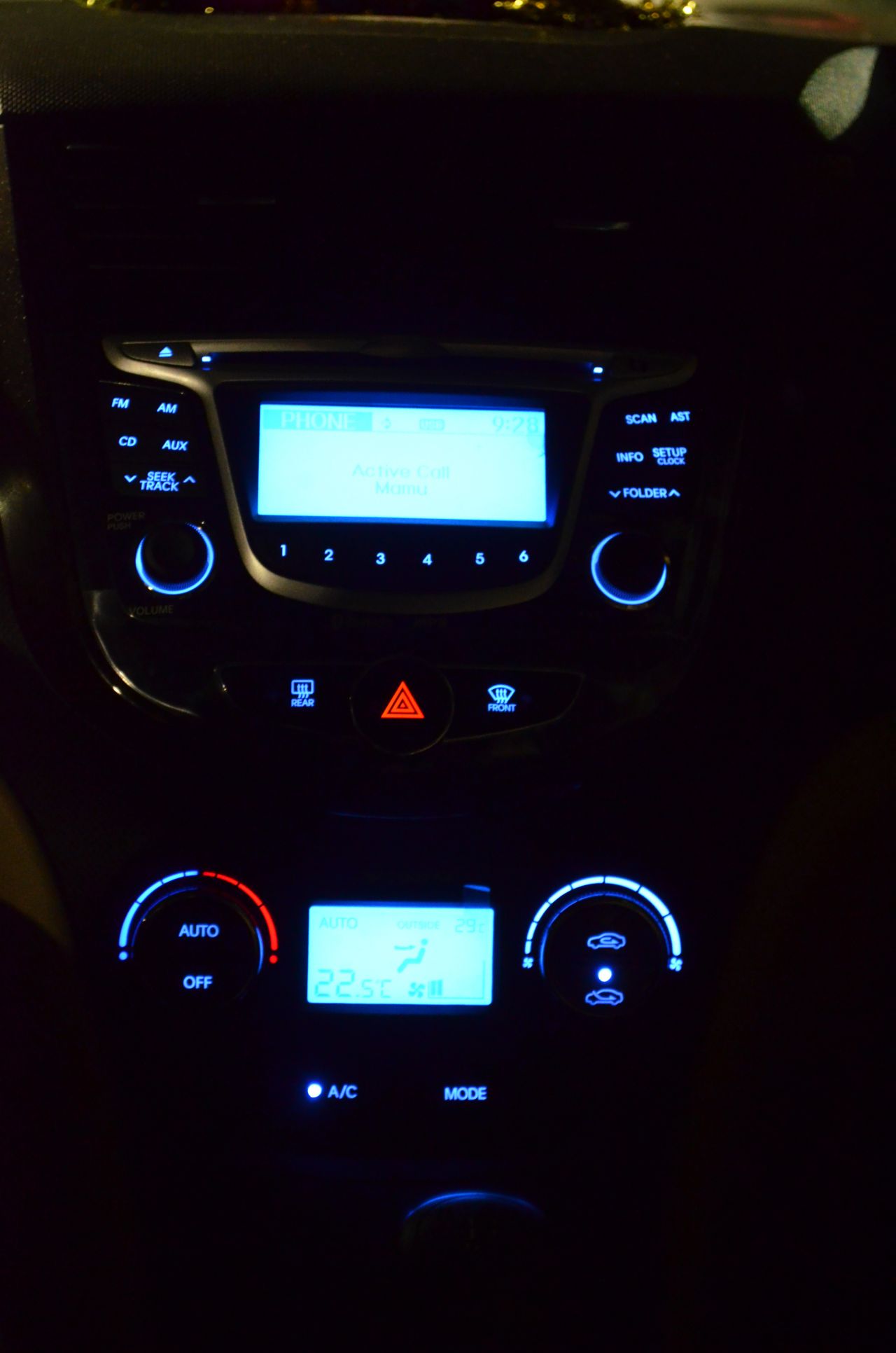 Car Dashboard Night Stock Free