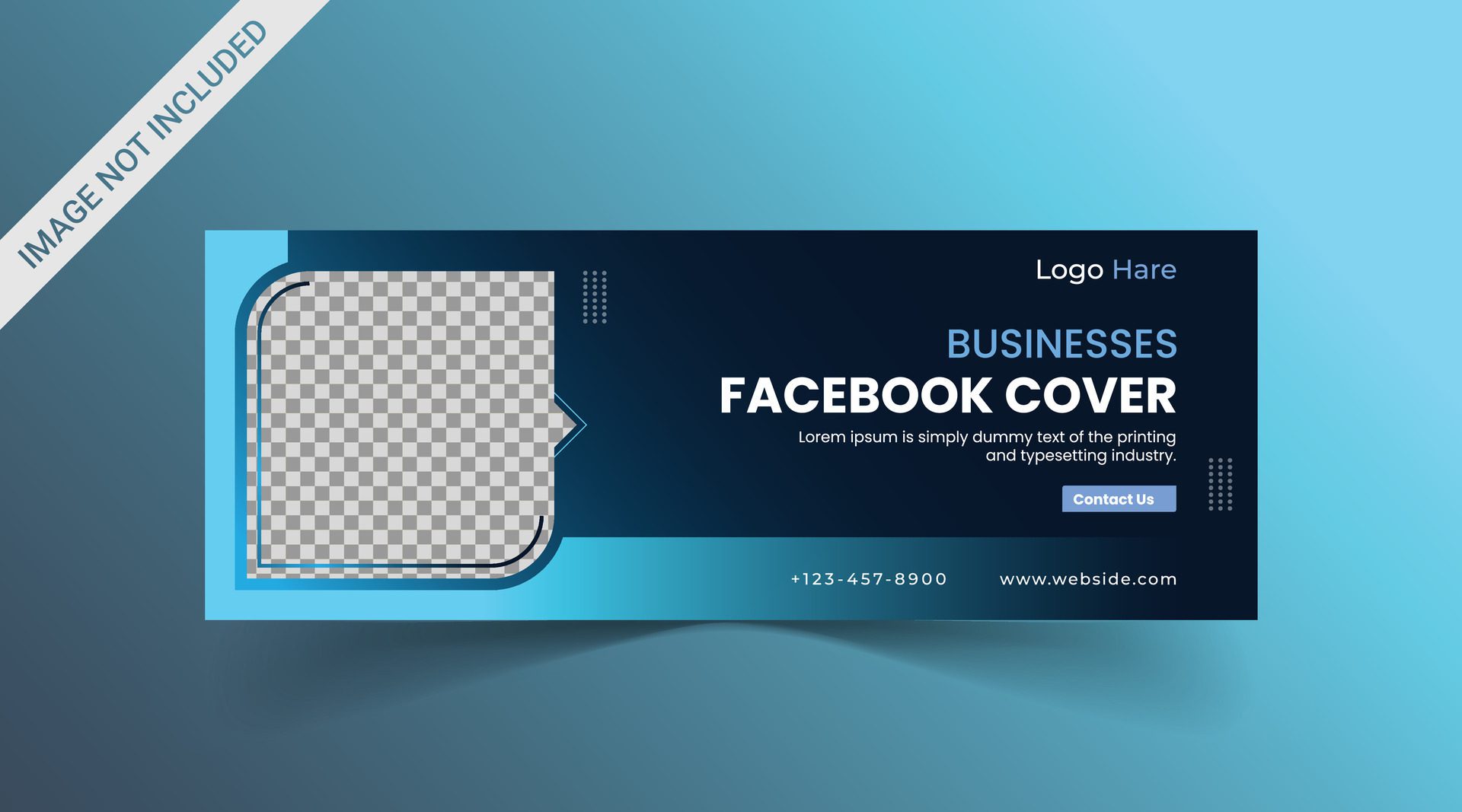 Marketing Social media cover banner, social media post, web banner, template Free Vector