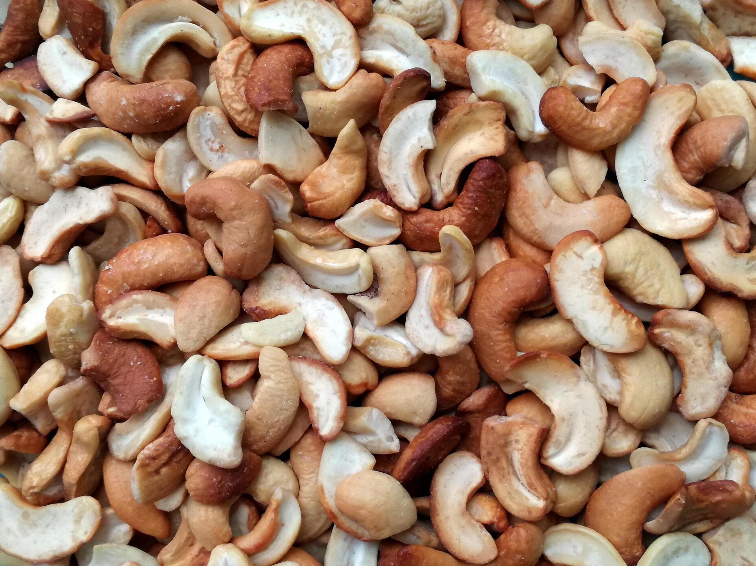 cashews nut dehydrated high protein snack food. Stock Free