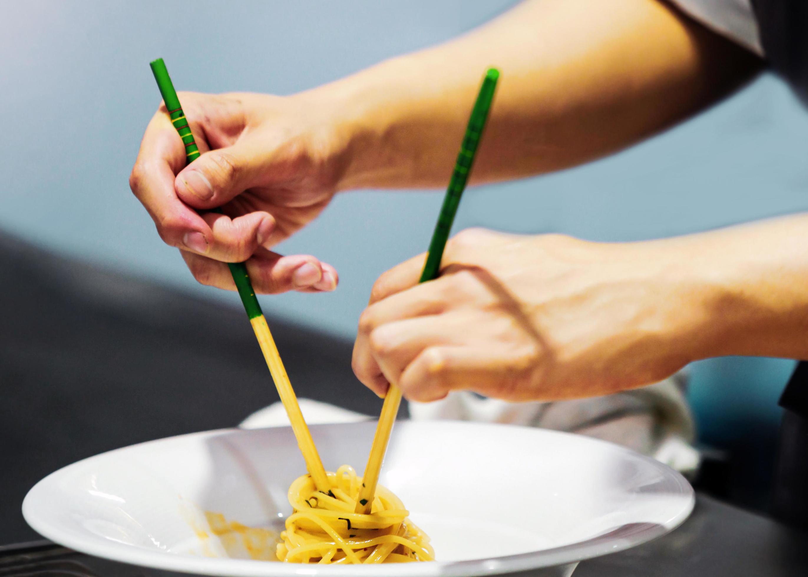 Chef preparing food in the kitchen, chef cooking, Chef decorating dish Stock Free