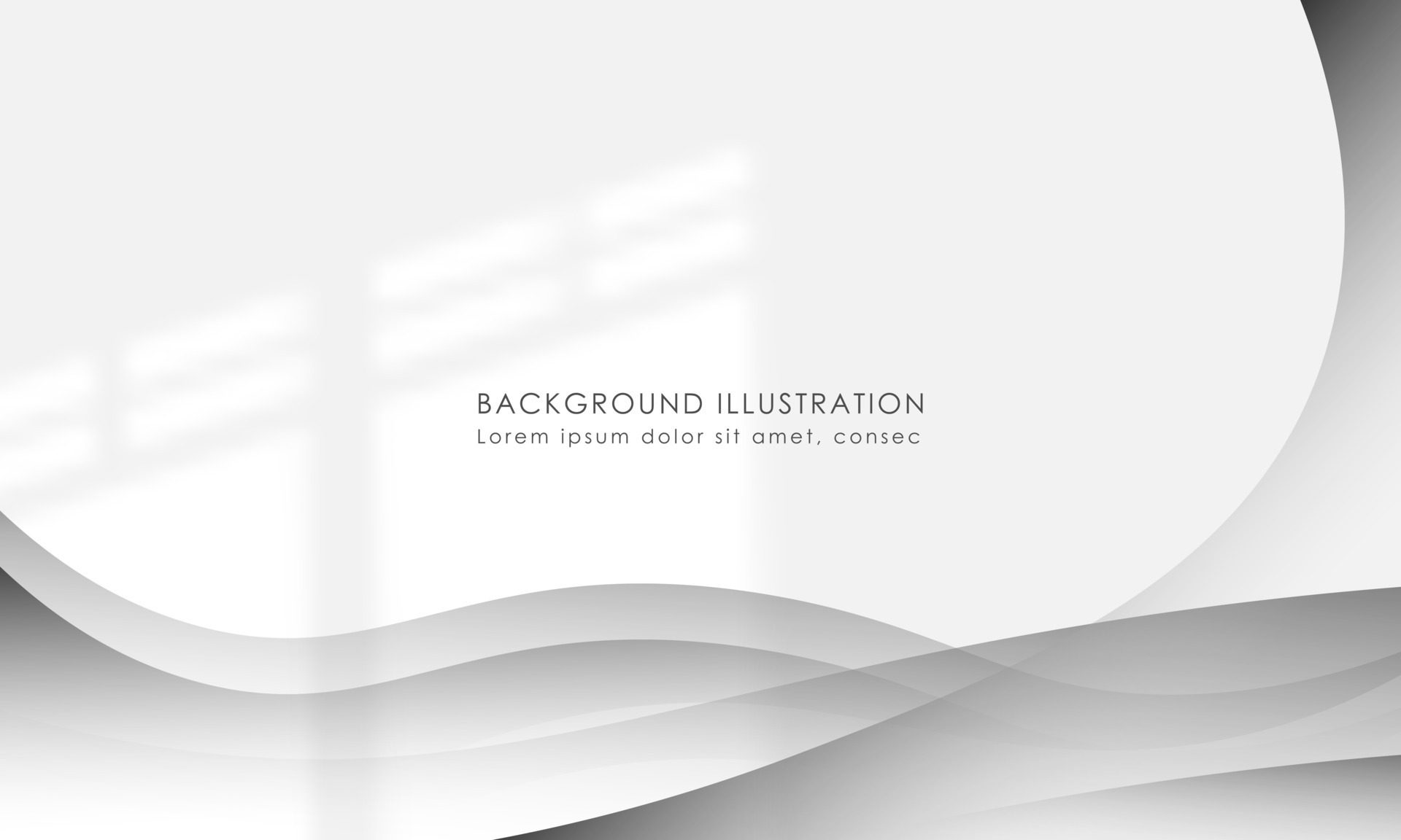 abstract background geometric gradient liquid wave color gray for web design banner copy space area eps 10 Free Vector