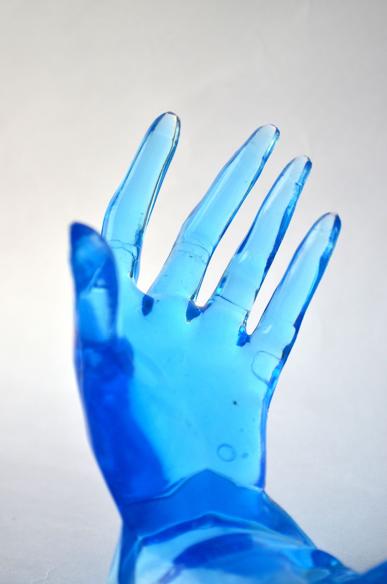 Blue Hands Stock Free