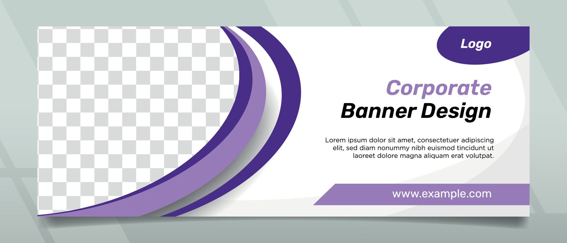 Creative and Simple Modern Style Banner Design Free Vector