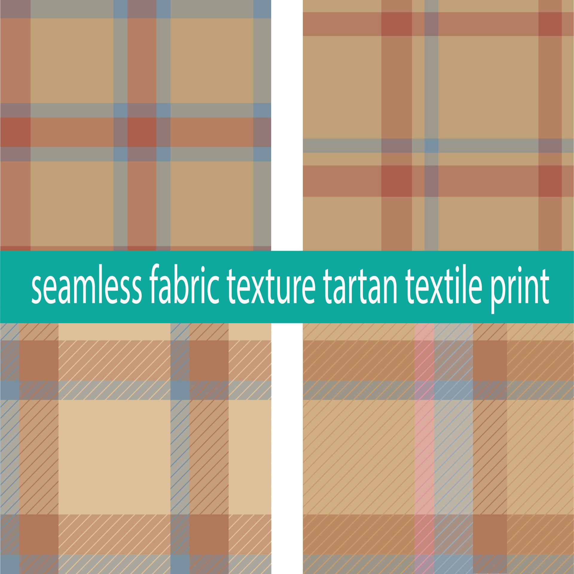 classic tartan plaid seamless pattern Free Vector