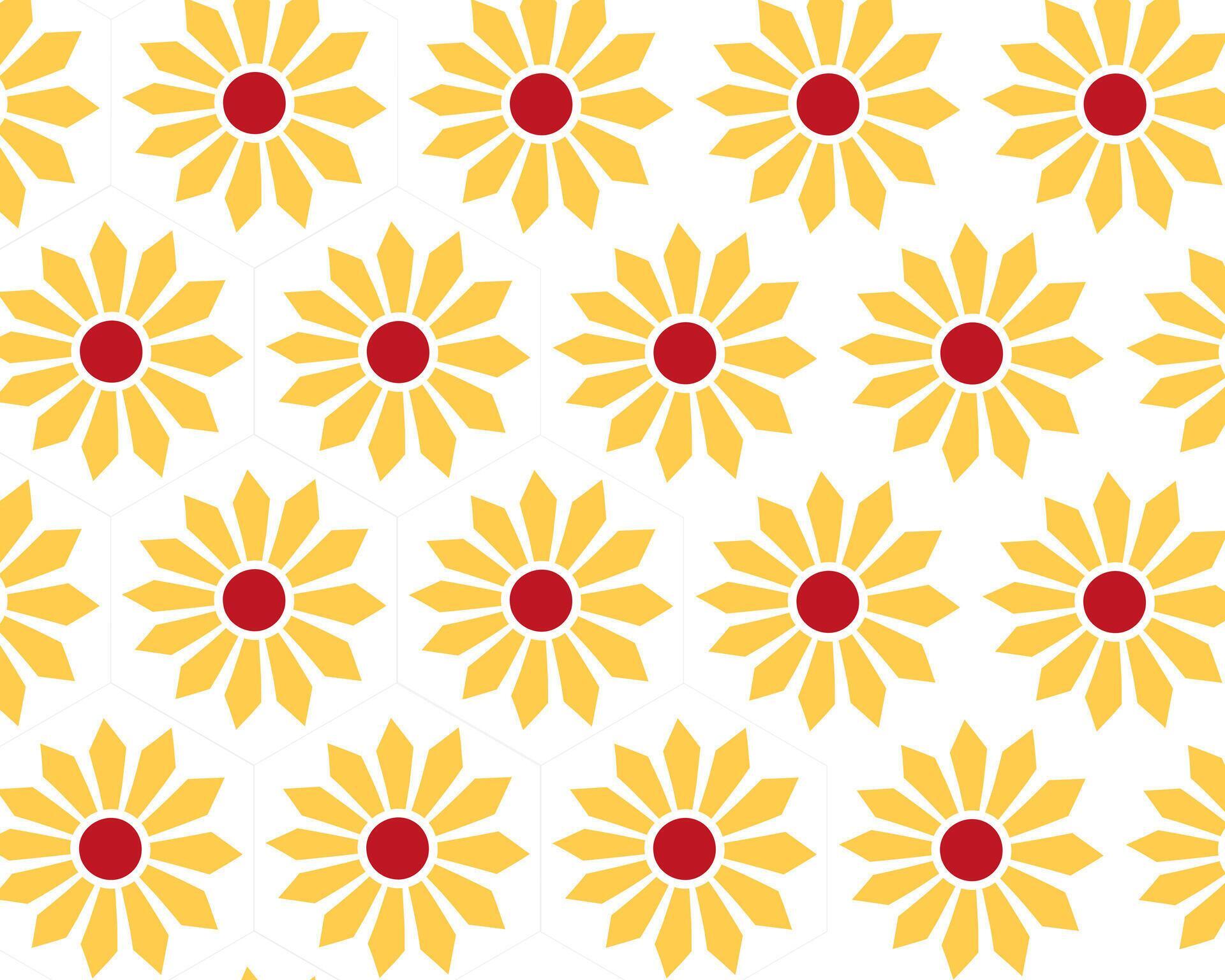 a pattern of flowers on a background. Stock Free