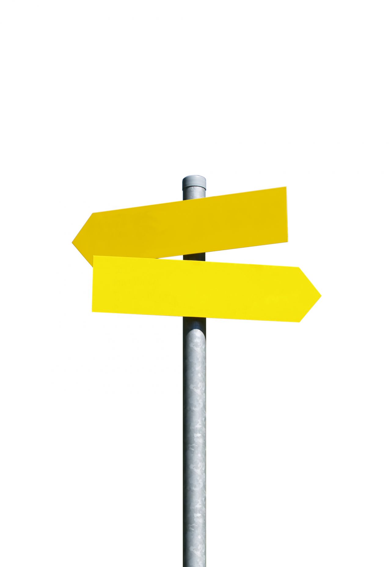 Yellow Signpost Stock Free