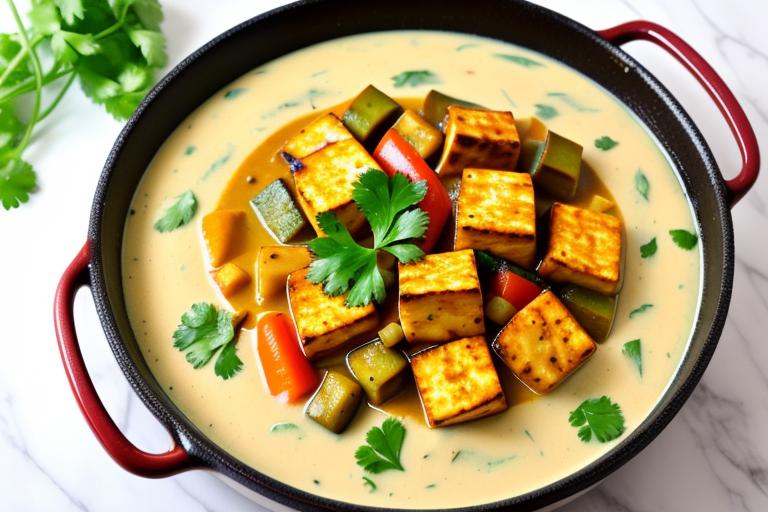 Paneer and vegetables in by @ai_generated