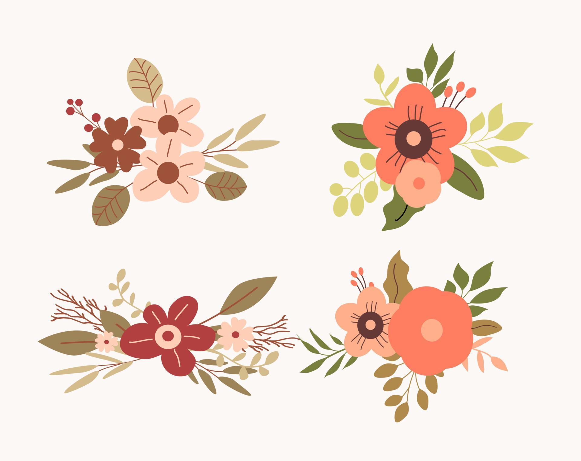 Flower arrangement frame Stock Free and Free SVG