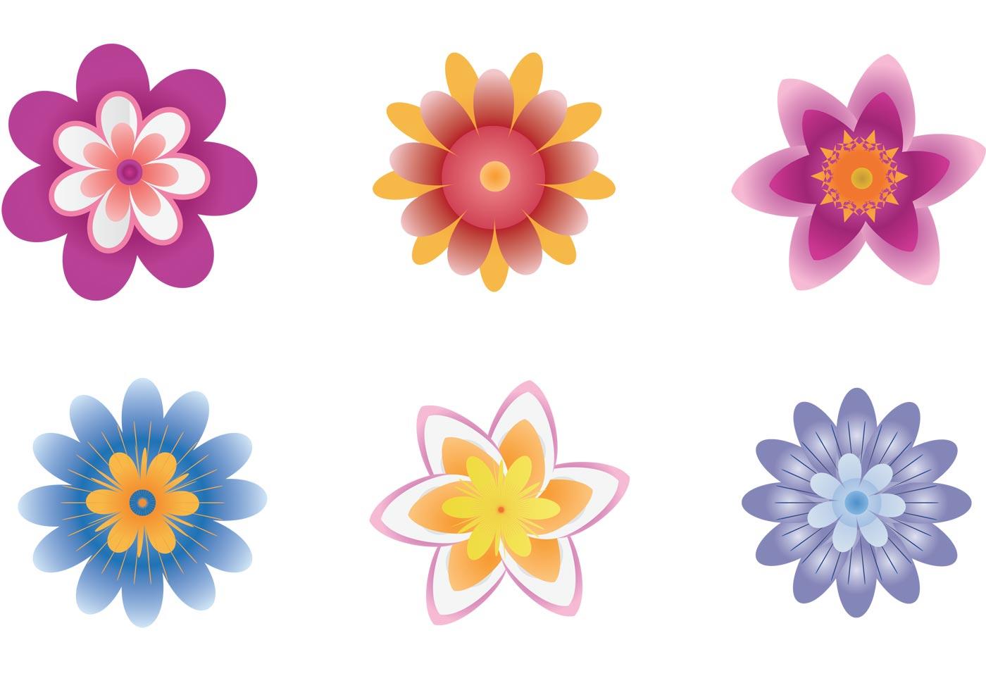 Polynesian Flower Vector Stock Free and Free SVG