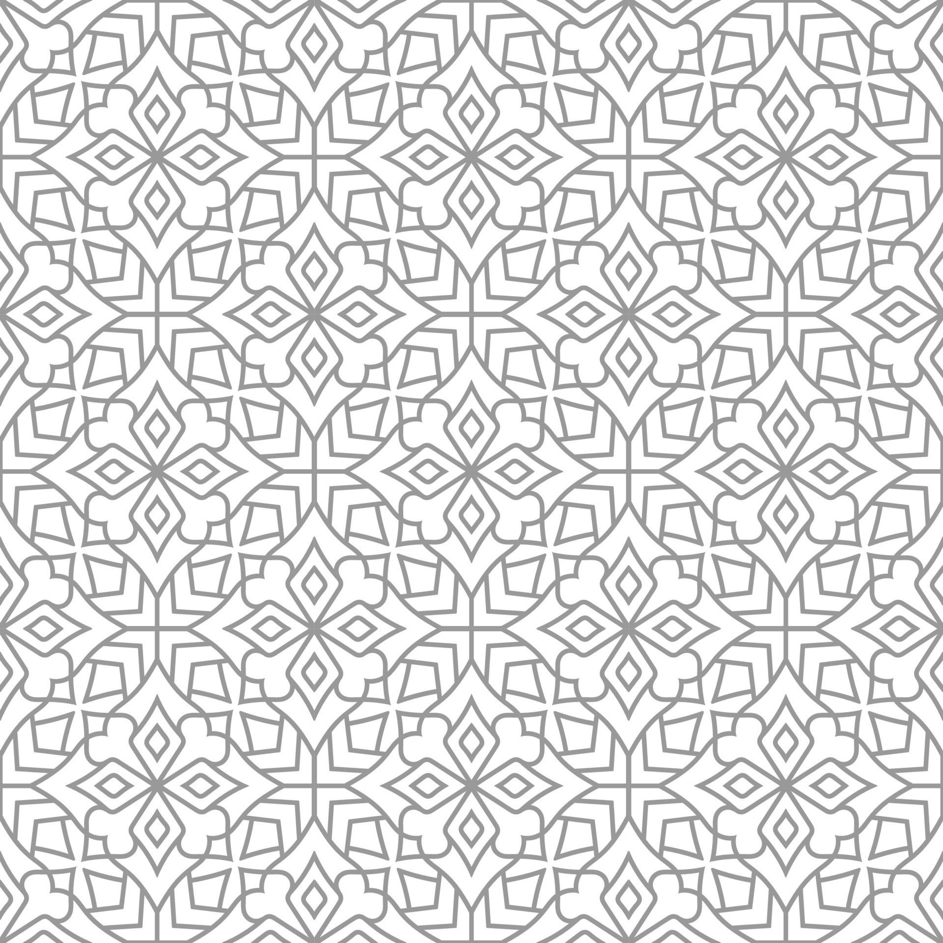 luxury seamless pattern geometric style for textile or invitation card template design Free Vector