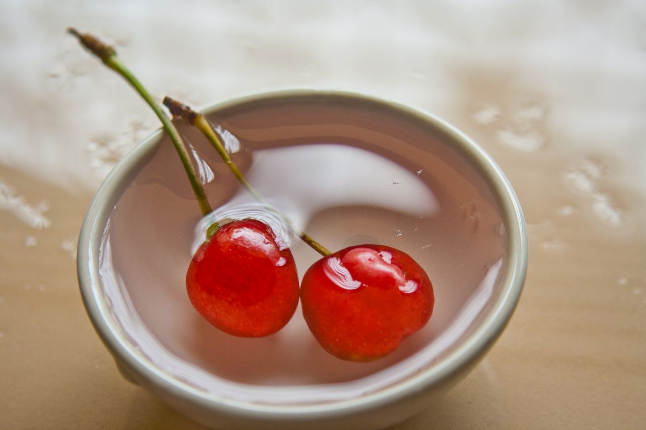 Red Cherries Fruits Stock Free