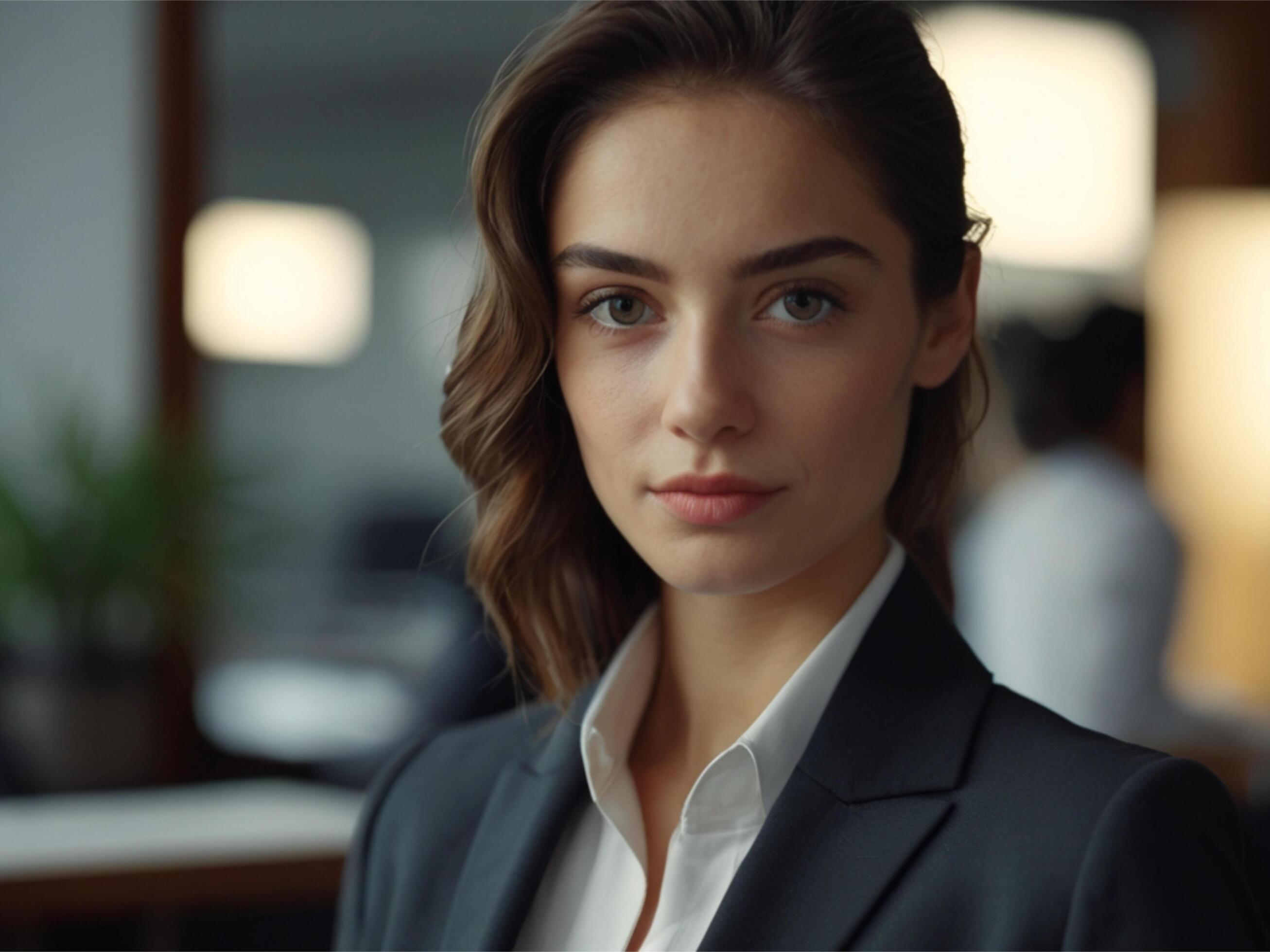 Business Woman in Stylish Suit Stock Free