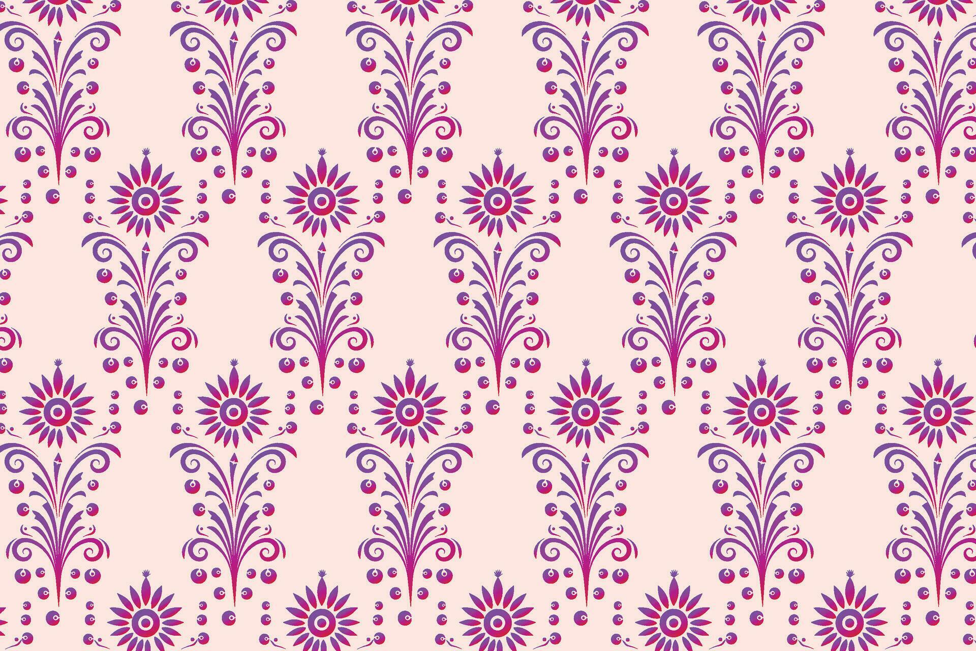 Pink and Purple Floral Pattern, A Repeating and Light Design of Flowers Stock Free and Free SVG