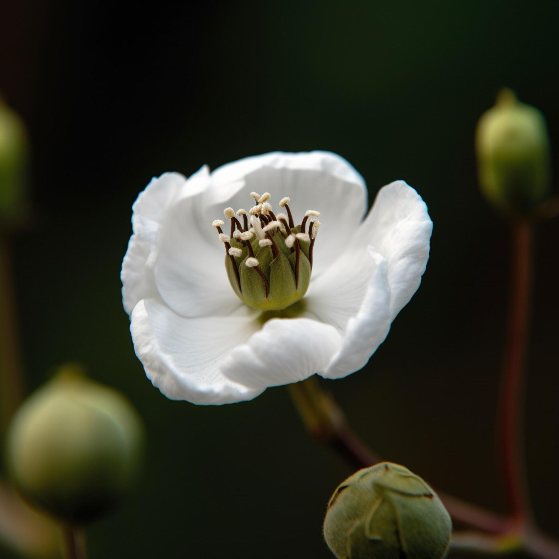 A cotton flower Stock Free