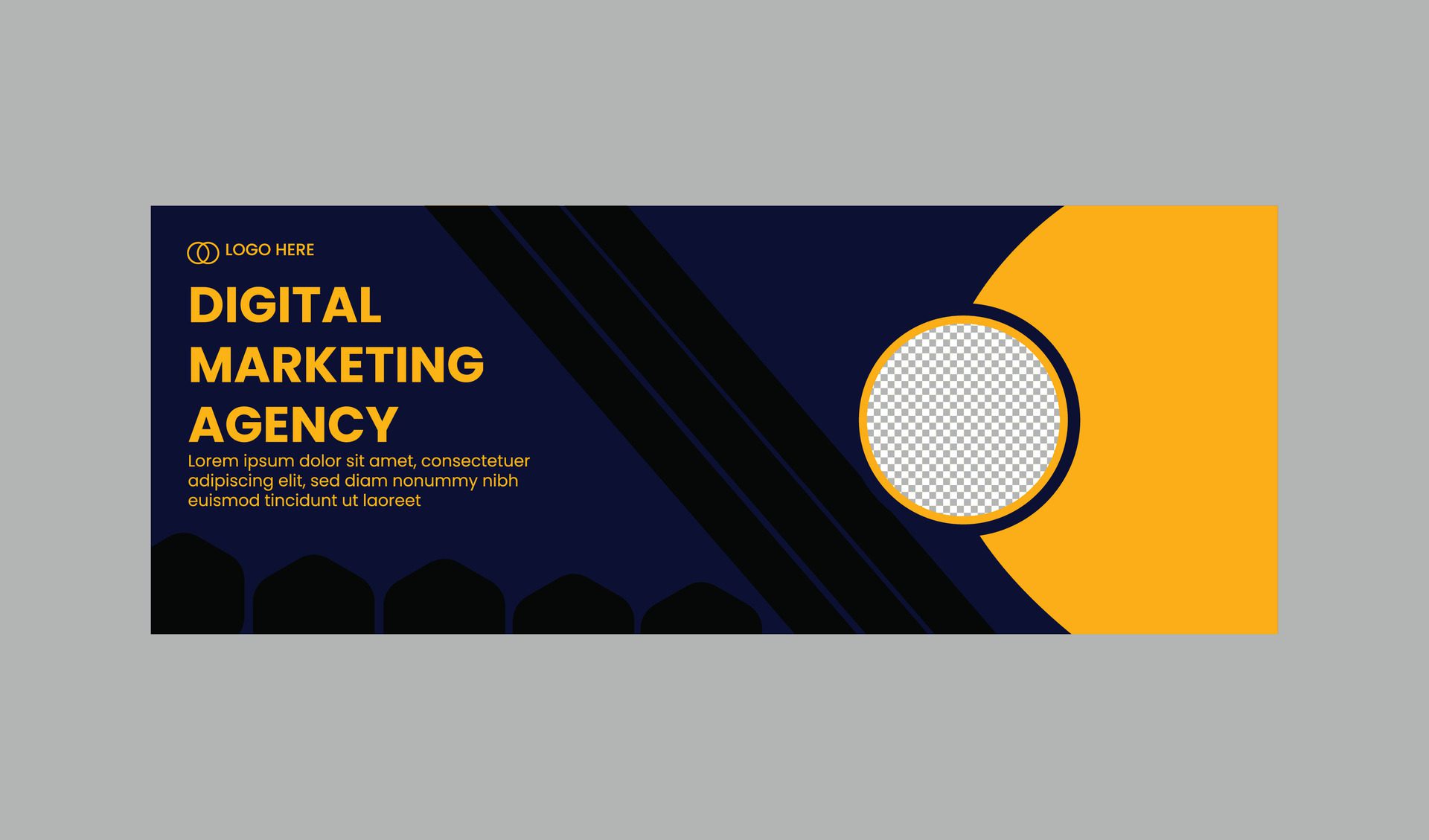 DIGITAL MARKETING WEB BANNER Free Vector