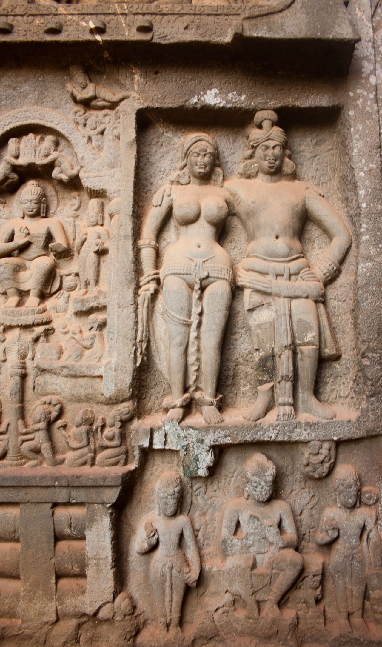 Karla Caves Motifs Figures Stock Free