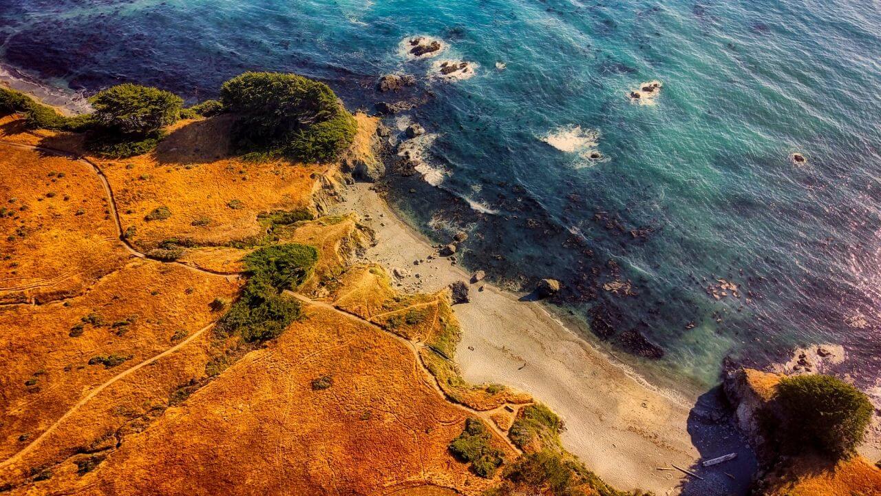 California Coast Beach Stock Free