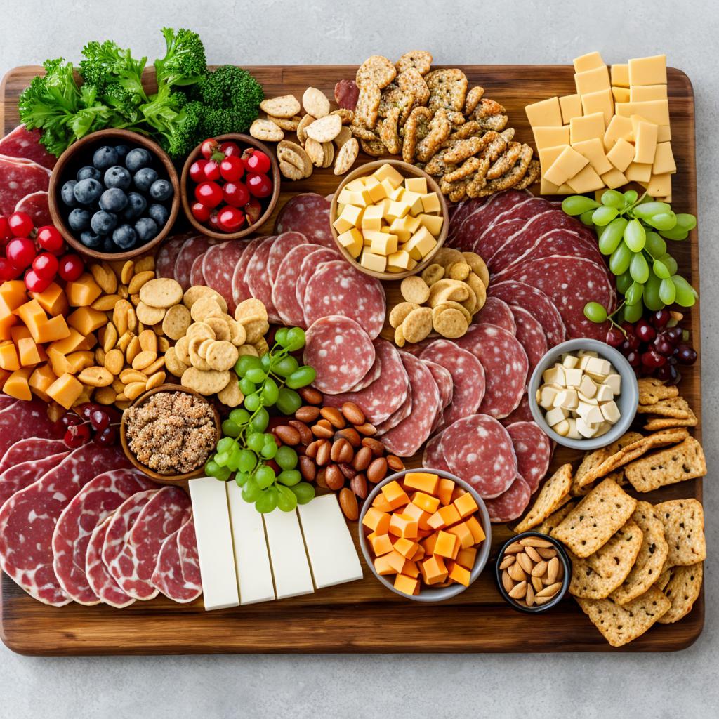 Large Rectanglar charcuterie board by @ai_generated