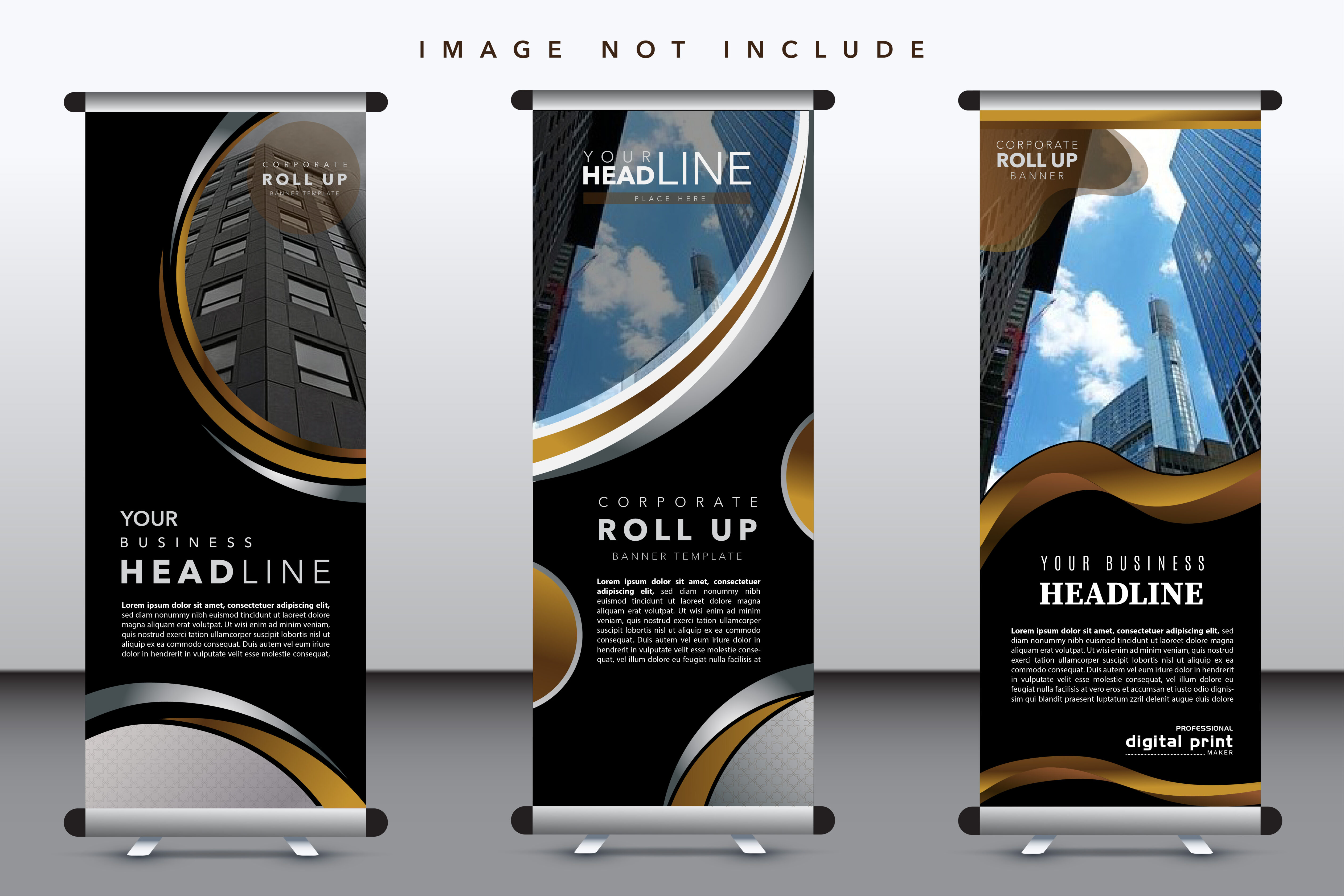 roll up banner Free Vector