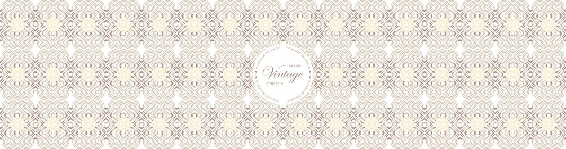 Vintage oriental asia pattern Chinese in white background. Free Vector