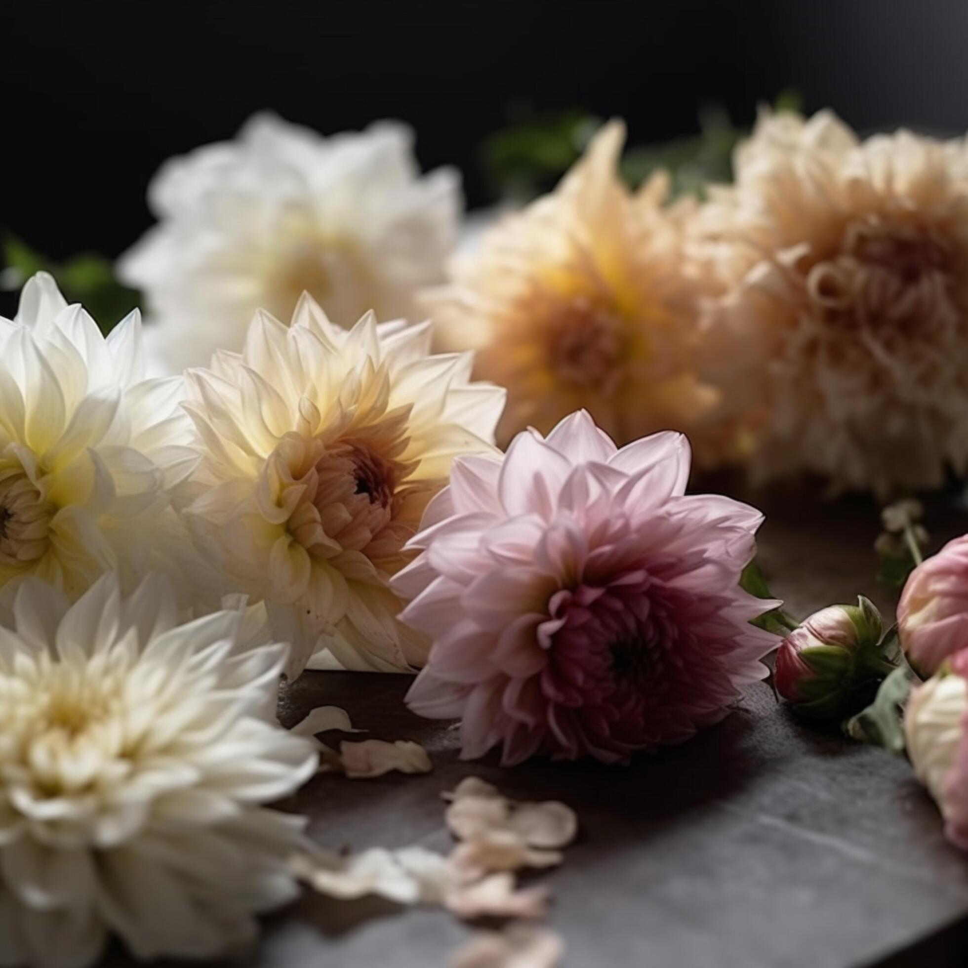 A close up of a flower with background Stock Free