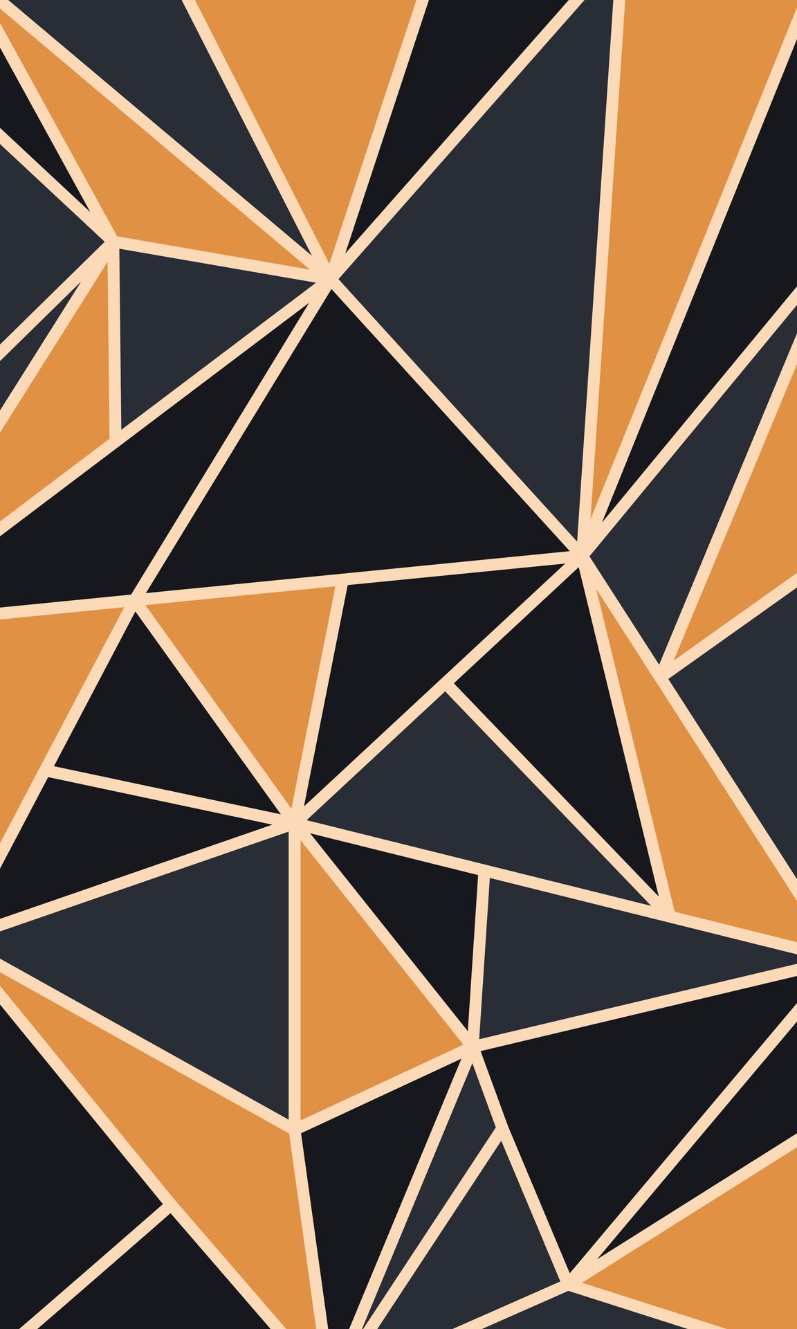 Triangle geometric pattern abstract background Free Vector