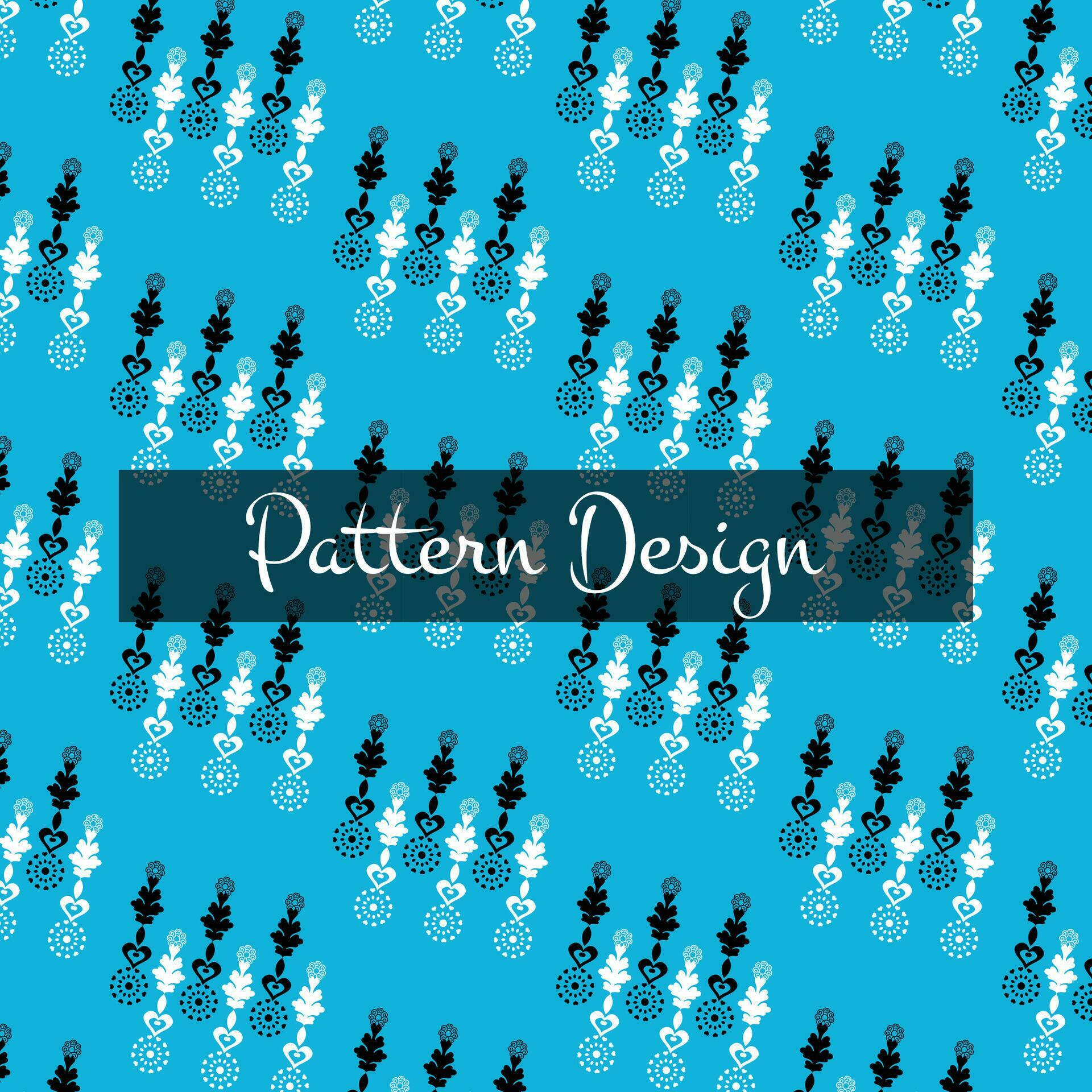 Seamless Pattern Elements Flower Ditsy Pro Vector Stock Free